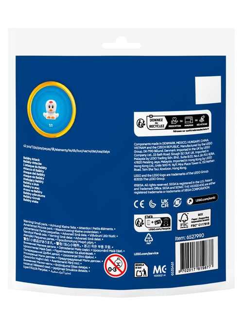 LEGO Sonic The Hedgehog - L'attaque épique du Balkiry (Polybag) - 30704 - Kiabi