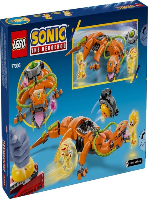 LEGO Sonic The Hedgehog - Super Shadow contre Biolizard (77003), 419 pièces. - Kiabi