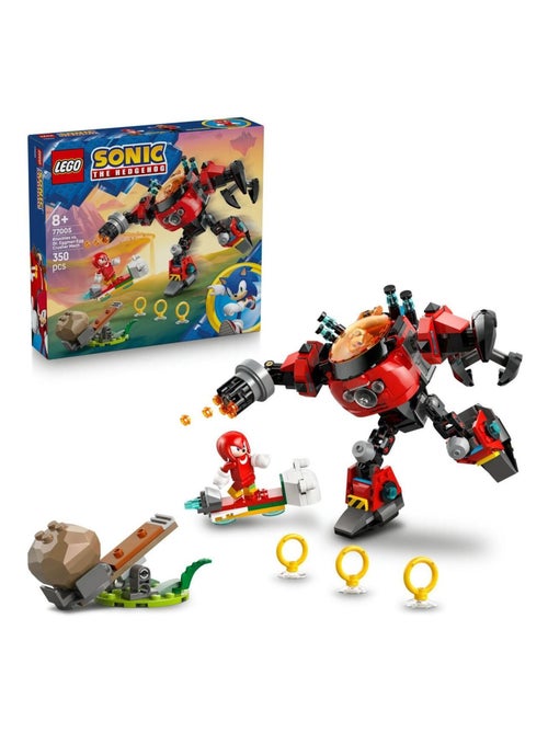 LEGO Sonic The Hedgehog 77005 - Knuckles contre l'Egg Crusher de Dr. Eggman. - Kiabi