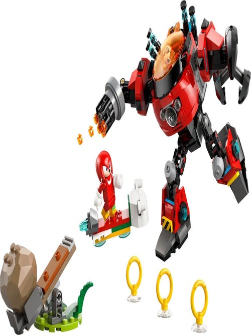 LEGO Sonic The Hedgehog 77005 - Knuckles contre l'Egg Crusher de Dr. Eggman. - Kiabi
