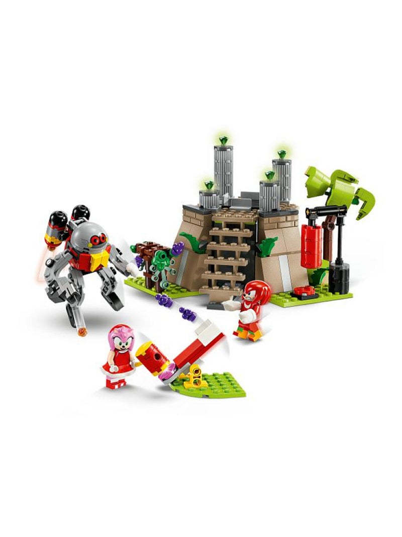 LEGO Sonic The Hedgehog Knuckles et le sanctuaire du Master Emerald 76998 Rouge - Kiabi