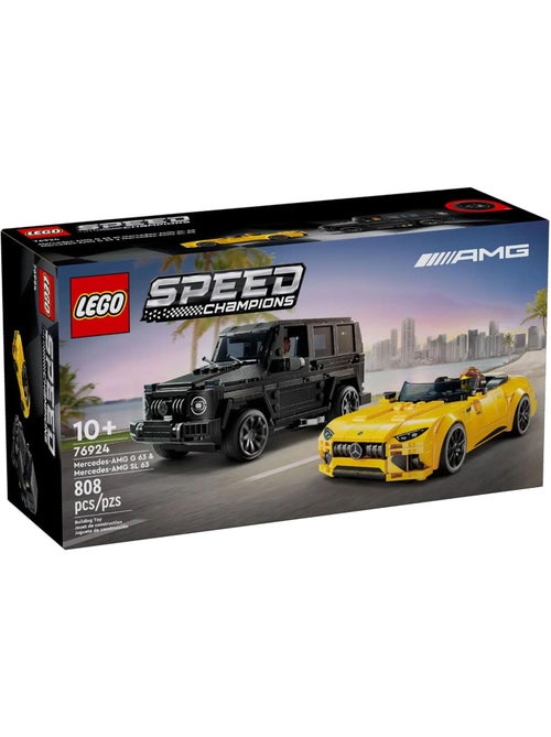 LEGO Speed Champions - Mercedes-AMG G 63 et Mercedes-AMG SL 63 - 76924 - Kiabi LEGO Speed Champions - Mercedes-AMG G 63 et Mercedes-AMG SL 63 - 76924 - Kiabi