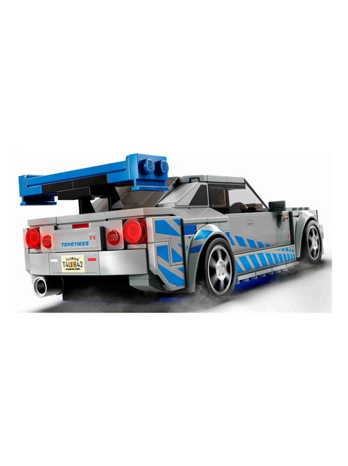LEGO Speed Champions - Nissan Skyline GT-R (R34) 2 Fast 2 Furious - 76917 - Kiabi LEGO Speed Champions - Nissan Skyline GT-R (R34) 2 Fast 2 Furious - 76917 - Kiabi