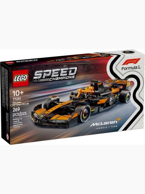 LEGO Speed Champions - Voiture F1 McLaren Team MCL38 - 77251 - Kiabi