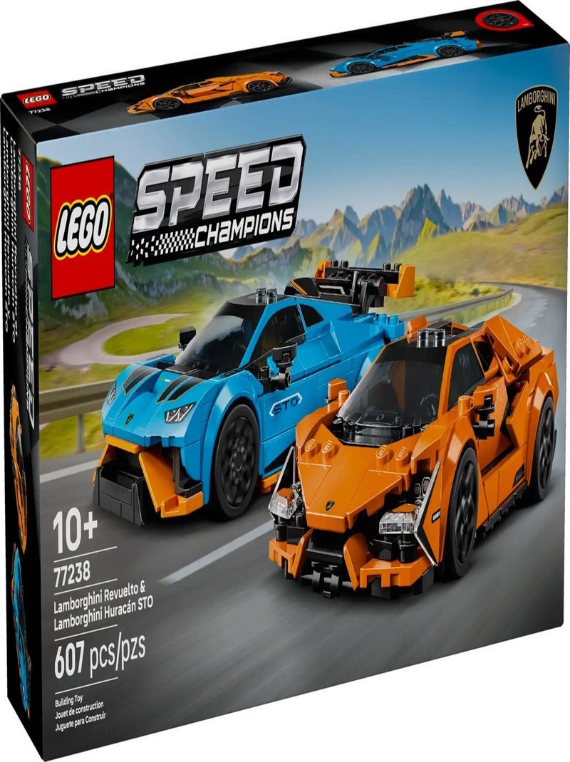LEGO Speed Champions : Lamborghini Revuelto et Huracán STO (77238) Orange - Kiabi
