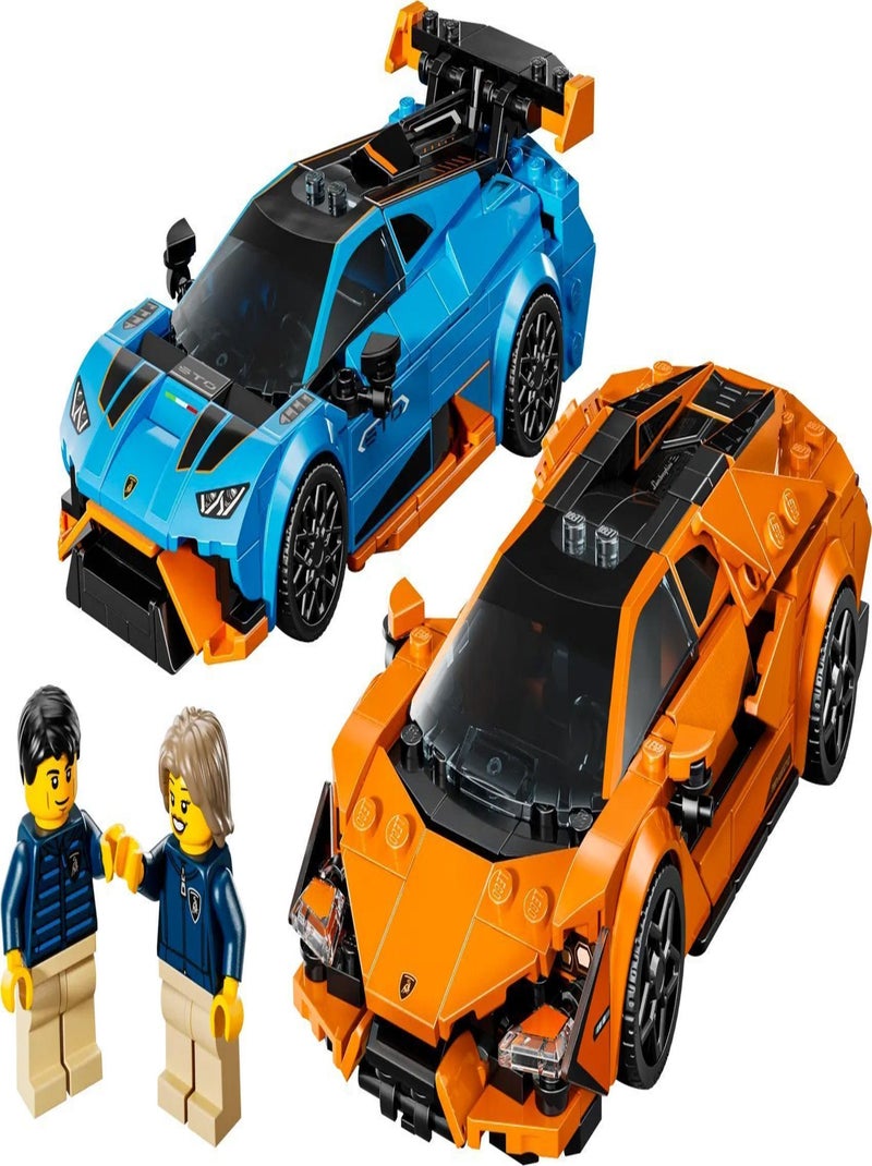 LEGO Speed Champions : Lamborghini Revuelto et Huracán STO (77238) Orange - Kiabi