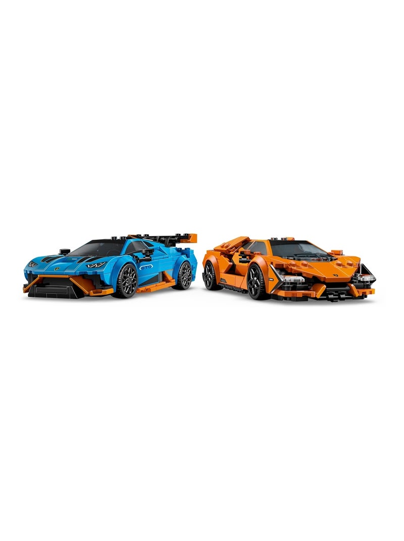 LEGO Speed Champions : Lamborghini Revuelto et Huracán STO (77238) Orange - Kiabi