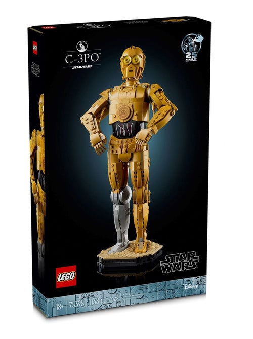 LEGO Star Wars - C-3PO Figurine de droïde à construire - 75398 - Kiabi