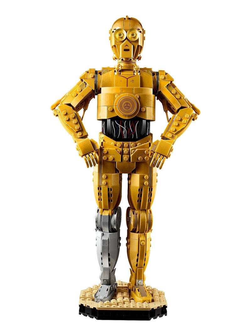 LEGO Star Wars - C-3PO Figurine de droïde à construire - 75398 Multicolore - Kiabi