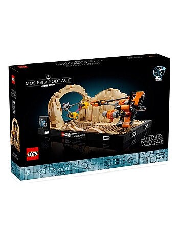 LEGO Star Wars - Diorama de la course de podracers de Mos Espa - 75380