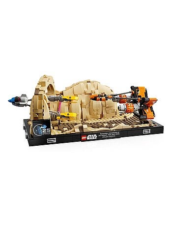 LEGO Star Wars - Diorama de la course de podracers de Mos Espa - 75380