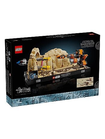 LEGO Star Wars - Diorama de la course de podracers de Mos Espa - 75380