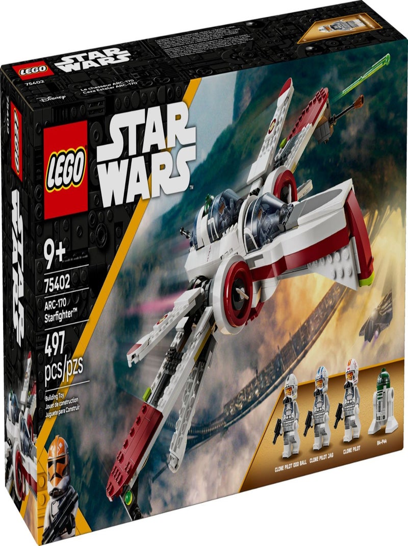 LEGO Star Wars - Le chasseur ARC-170 - 75402 Multicolore - Kiabi