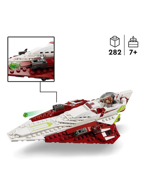 LEGO Star Wars - Le chasseur Jedi d'Obi-Wan Kenobi - 75333 - Kiabi