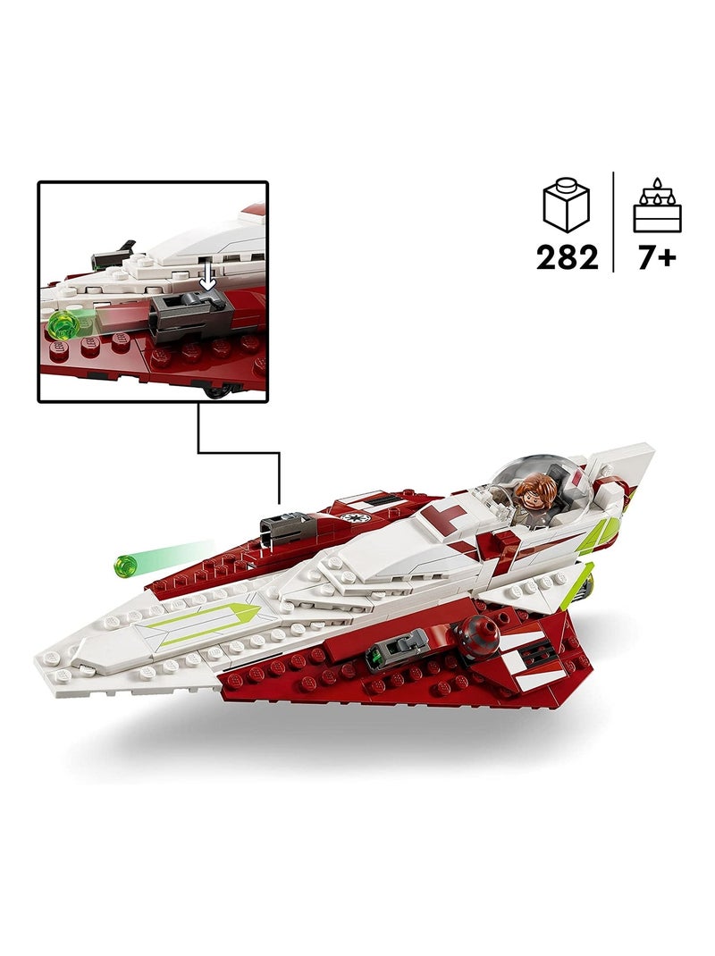 LEGO Star Wars - Le chasseur Jedi d'Obi-Wan Kenobi - 75333 Multicolore - Kiabi