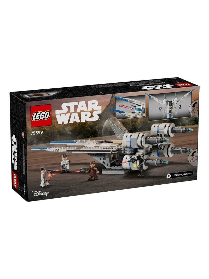 LEGO Star Wars - Le chasseur stellaire U-Wing de l'Alliance Rebelle - 75399 Multicolore - Kiabi