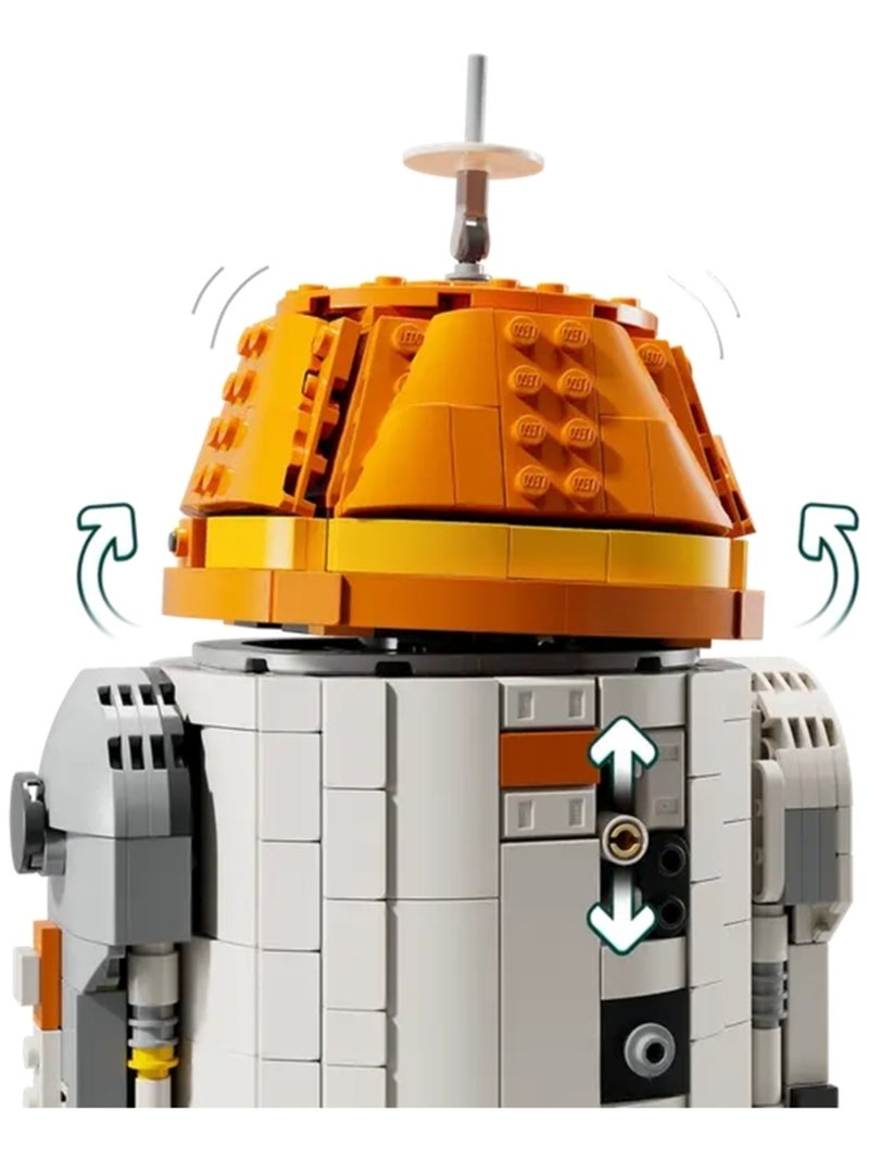 LEGO Star Wars - Le droïde astromécano Chopper (C1-10P) - 75416 Multicolore - Kiabi