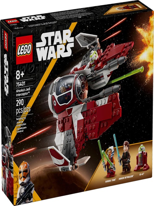 LEGO Star Wars - Le Jedi Interceptor d'Ahsoka - 75401 - Kiabi