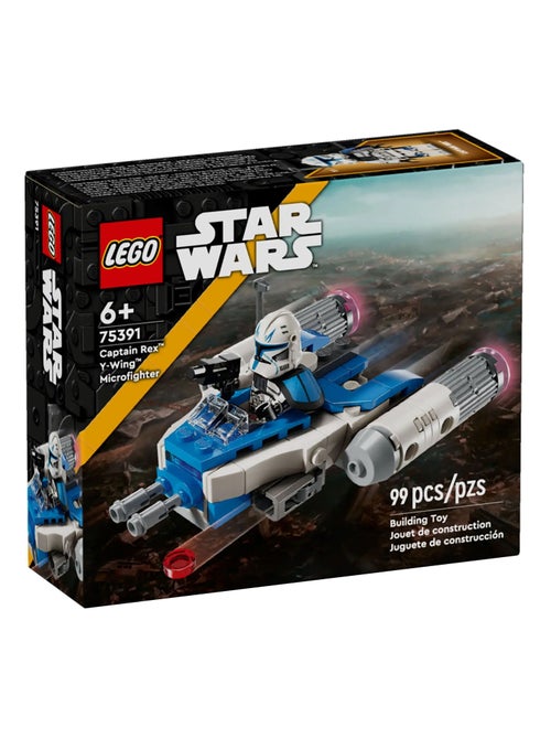 LEGO Star Wars - Le Microfighter Y-Wing du Capitaine Rex - 75391 - Kiabi