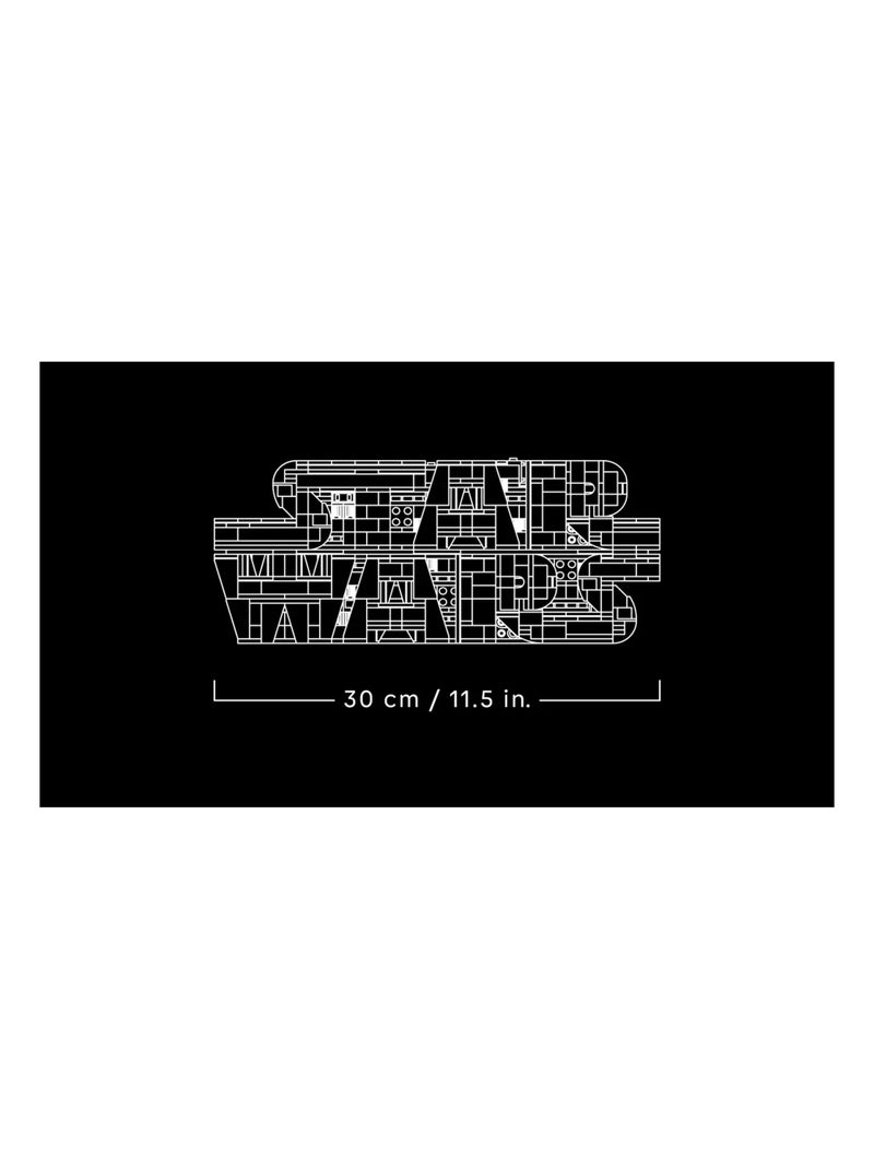 LEGO Star Wars - Logo de Star Wars en briques - 75407 Multicolore - Kiabi