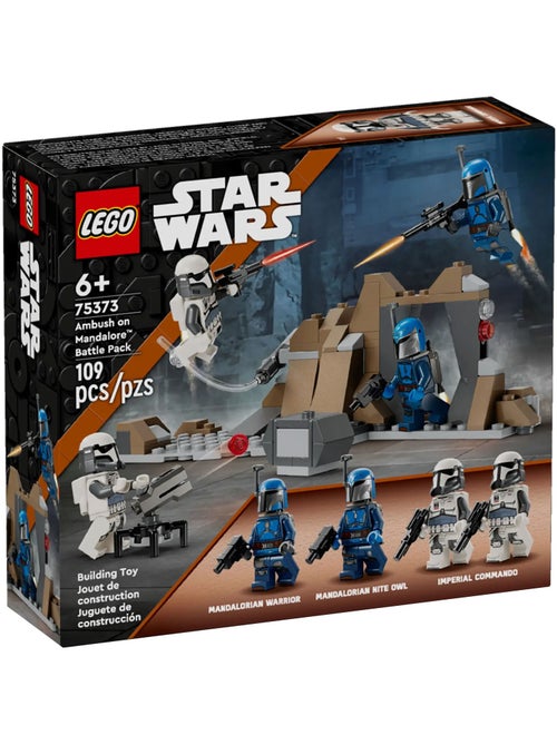 LEGO Star Wars - Pack de combat de l'embuscade sur Mandalore - 75373 - Kiabi LEGO Star Wars - Pack de combat de l'embuscade sur Mandalore - 75373 - Kiabi