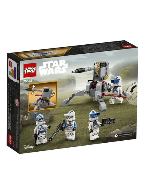 LEGO Star Wars - Pack de combat des Clone Troopers de la 501ème légion - 75345 - Kiabi
