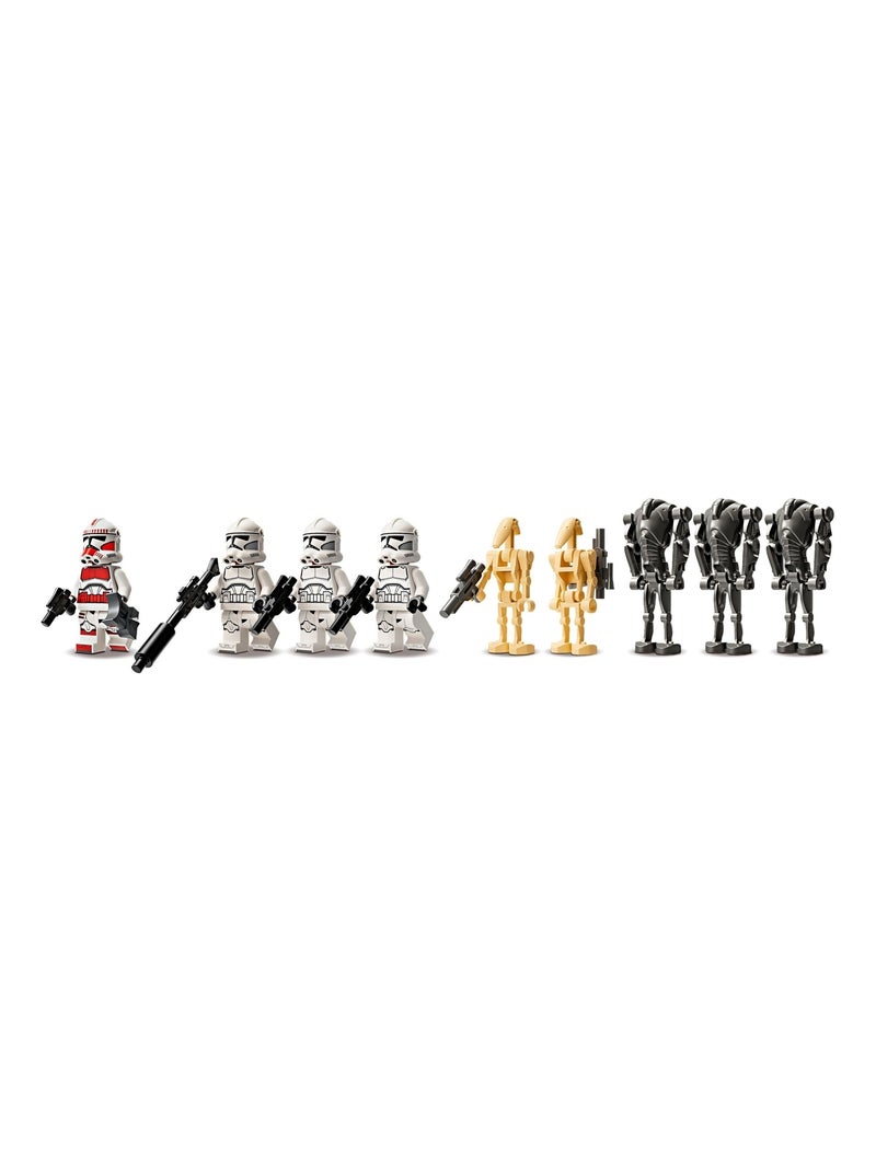 LEGO Star Wars - Pack de combat des Clone Troopers et Droïdes de combat - 75372 Multicolore - Kiabi