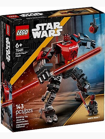 LEGO Star Wars - Robot Dark Maul à Construire (75411) pour Enfants de 6 Ans et Plus