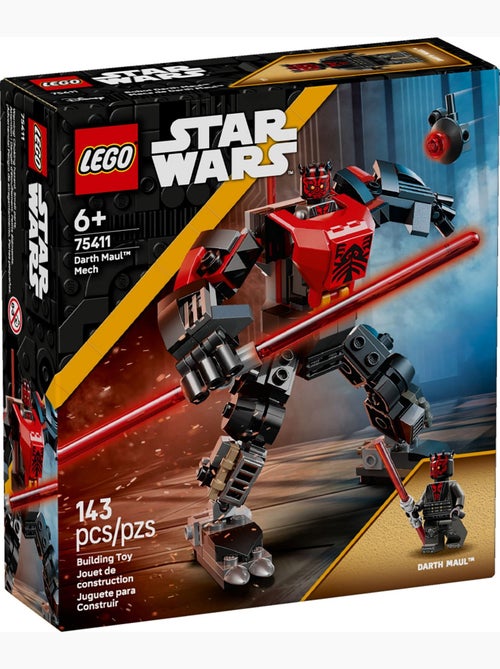LEGO Star Wars - Robot Dark Maul à Construire (75411) pour Enfants de 6 Ans et Plus - Kiabi