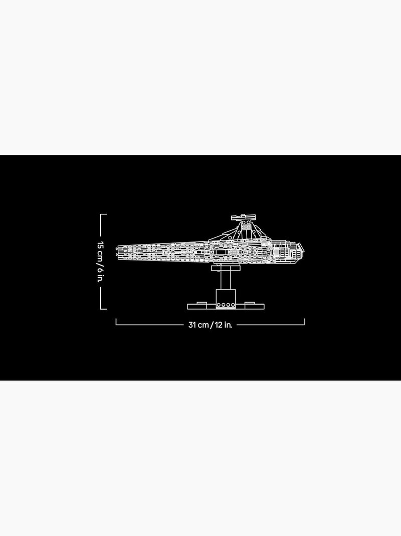 LEGO Star Wars Croiseur d'assaut Venator 75441 Rouge - Kiabi