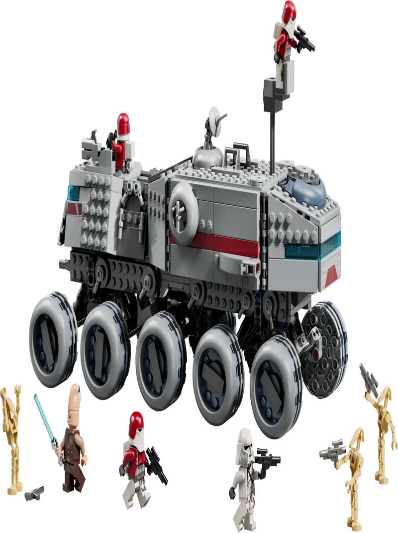 LEGO Star Wars Juggernaut de la République 75413 - Véhicule à Construire pour Enfants Rouge - Kiabi