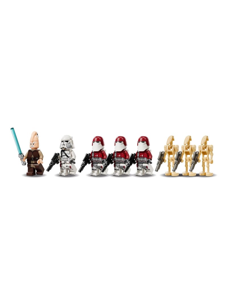LEGO Star Wars Juggernaut de la République 75413 - Véhicule à Construire pour Enfants Rouge - Kiabi