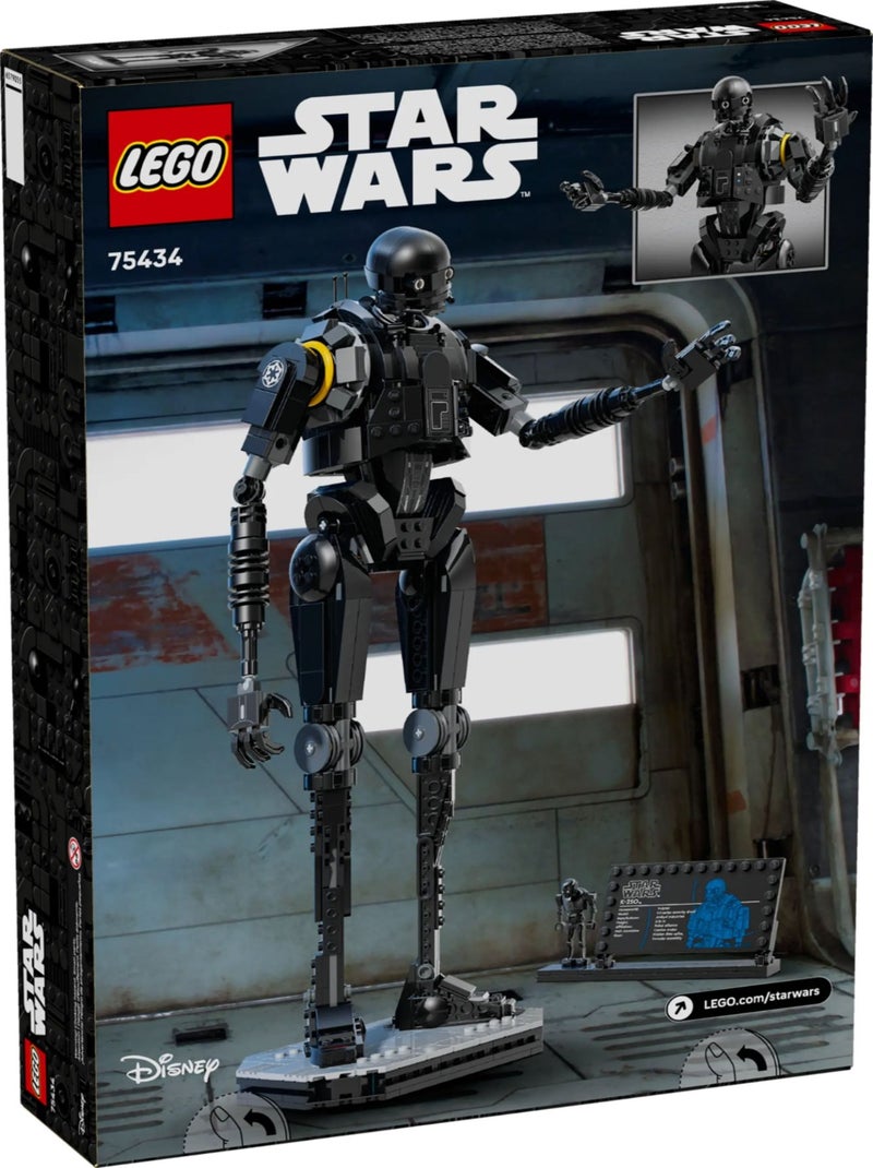 LEGO Star Wars K-2SO - Modèle de Droïde de Sécurité à Construire Noir - Kiabi