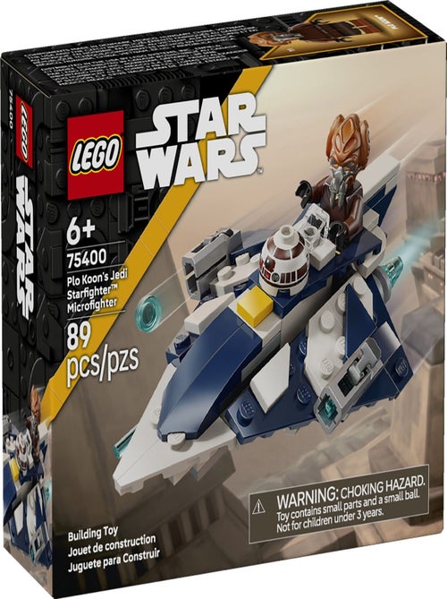 LEGO Star Wars Microfighter Chasseur Jedi de Plo Koon 75400 - Kiabi