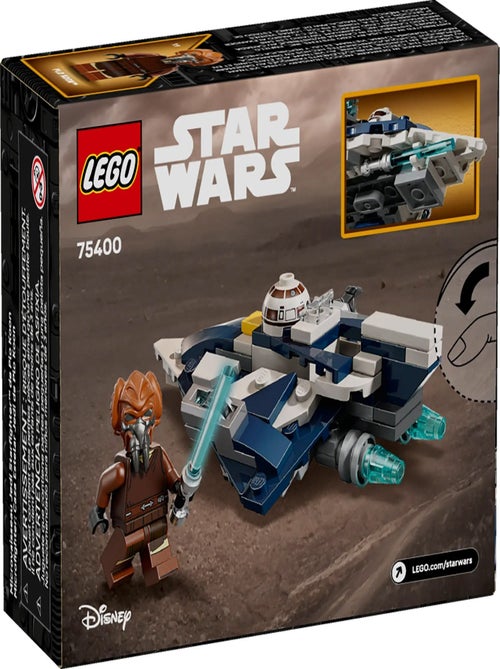 LEGO Star Wars Microfighter Chasseur Jedi de Plo Koon 75400 - Kiabi