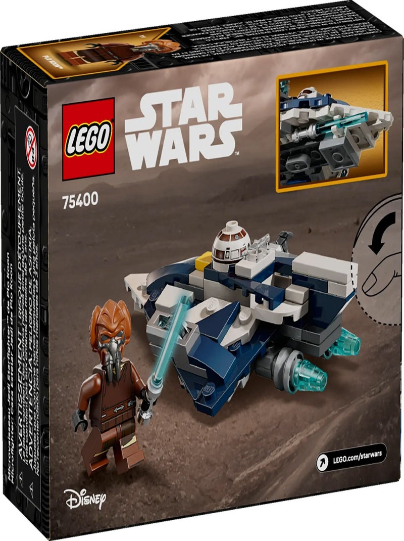 LEGO Star Wars Microfighter Chasseur Jedi de Plo Koon 75400 Multicolore - Kiabi