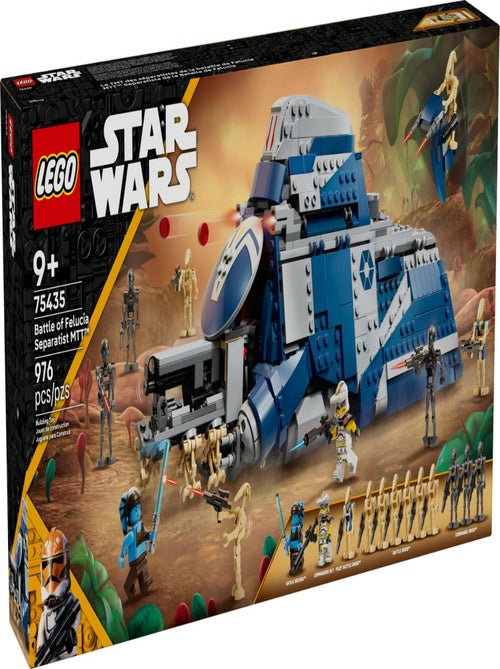 LEGO Star Wars : MTT des Séparatistes - Bataille de Felucia - 75435 - Kiabi