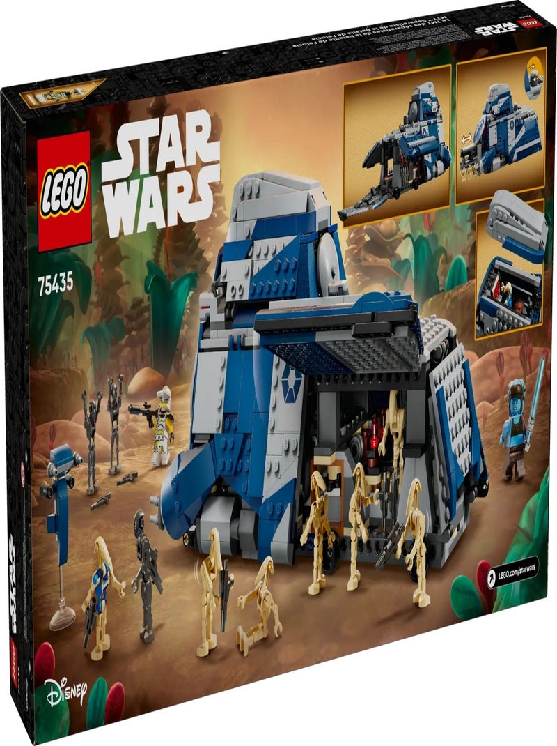 LEGO Star Wars : MTT des Séparatistes - Bataille de Felucia - 75435 Rouge - Kiabi