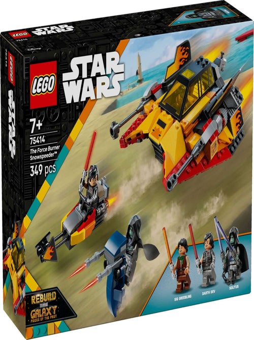 LEGO Star Wars Snowspeeder en Flammes - 75414, Set de Construction Épique - Kiabi