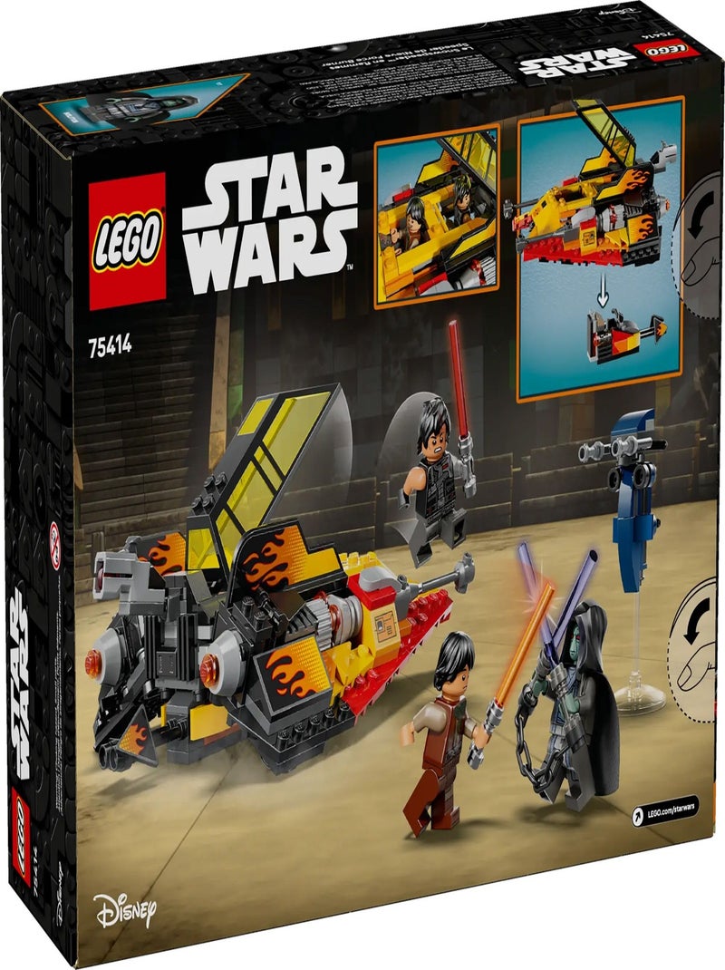LEGO Star Wars Snowspeeder en Flammes - 75414, Set de Construction Épique Multicolore - Kiabi