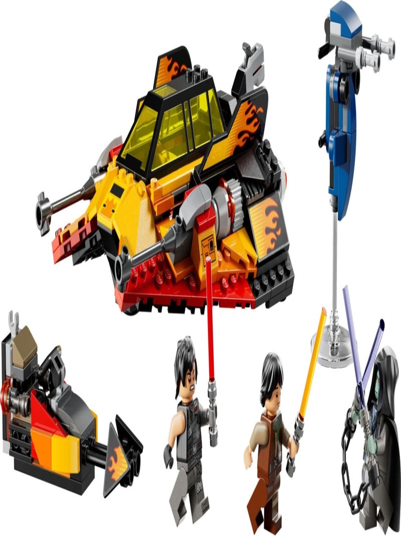 LEGO Star Wars Snowspeeder en Flammes - 75414, Set de Construction Épique Multicolore - Kiabi