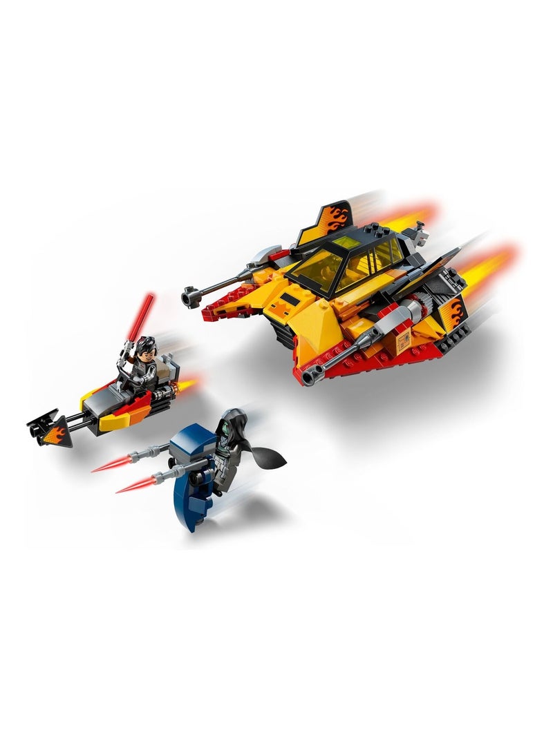 LEGO Star Wars Snowspeeder en Flammes - 75414, Set de Construction Épique Multicolore - Kiabi
