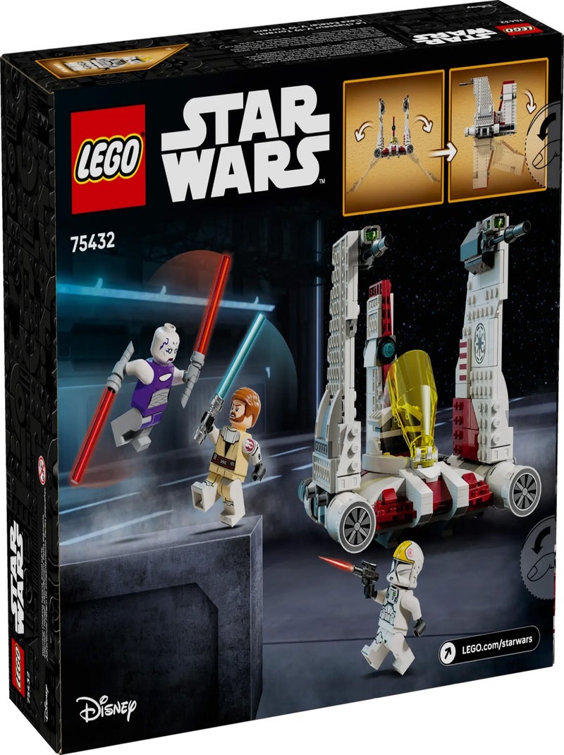 LEGO Star Wars V-19 Torrent Starfighter - Ensemble de Construction Épique Orange - Kiabi