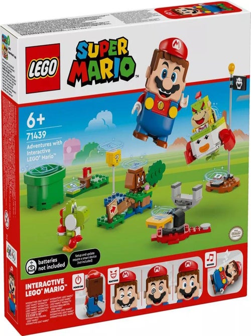 LEGO Super Mario - Adventures with Interactives LEGO Mario - 71439 - Kiabi