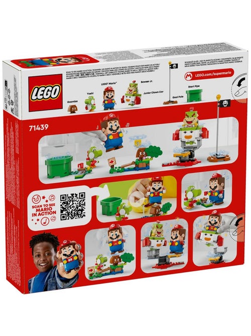 LEGO Super Mario - Adventures with Interactives LEGO Mario - 71439 - Kiabi