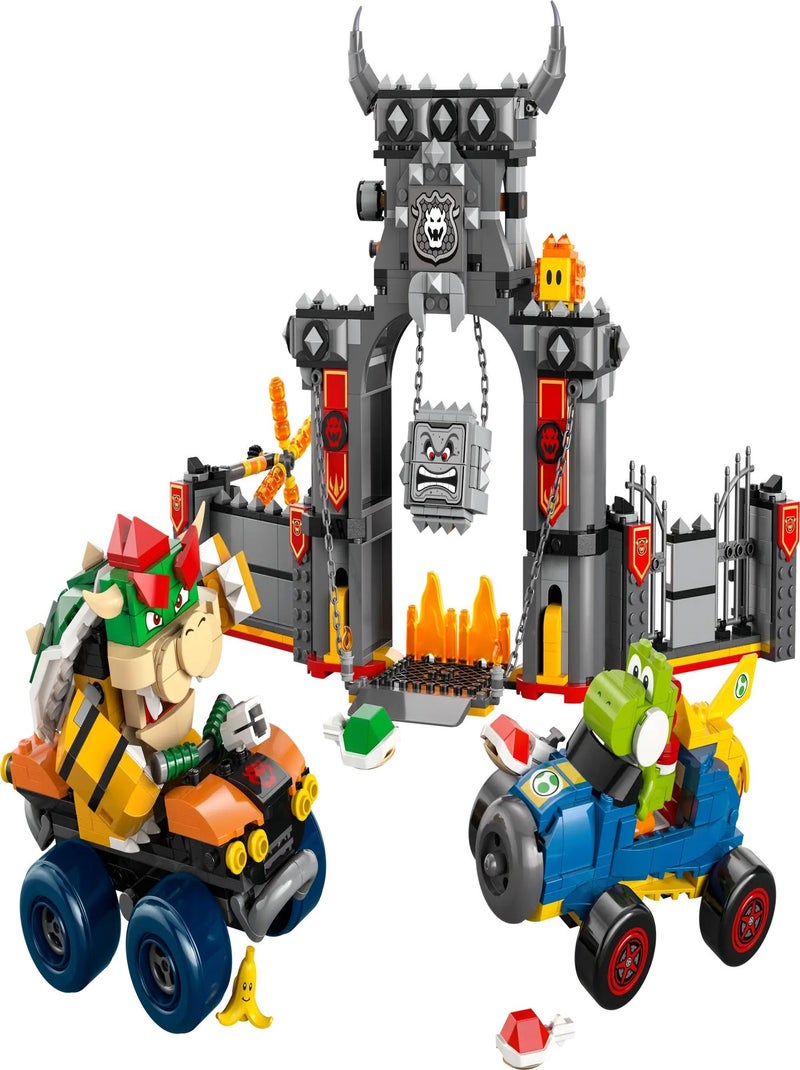 LEGO Super Mario - Château de Bowser et Mario Kart - 72039 Rouge - Kiabi