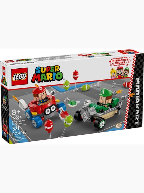 LEGO Super Mario - Course Épique : Bébé Mario contre Bébé Luigi - 72034 - Kiabi