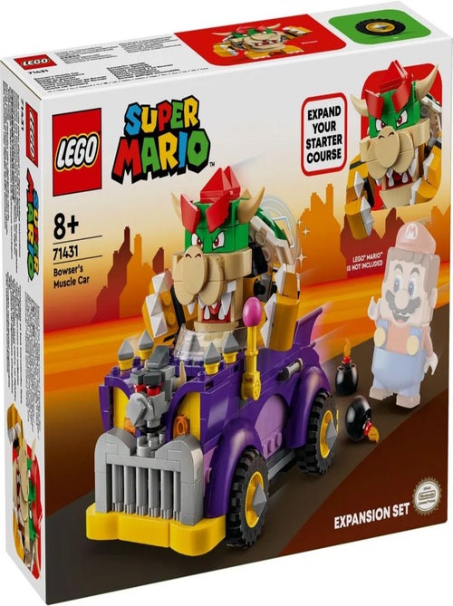 LEGO Super Mario - Ensemble d'extension Bolide de Bowser - 71431 - Kiabi