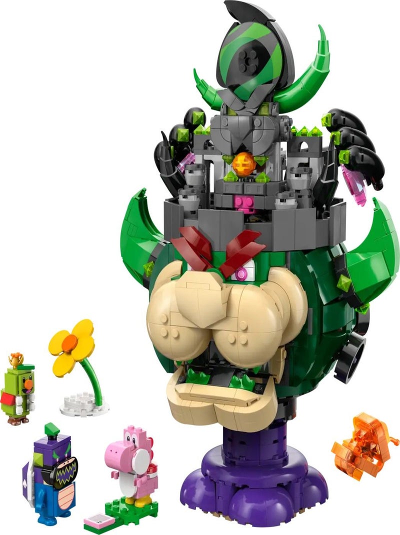 LEGO Super Mario - Fort Bowser et Prince Florian - Set de Construction 72042 Rouge - Kiabi