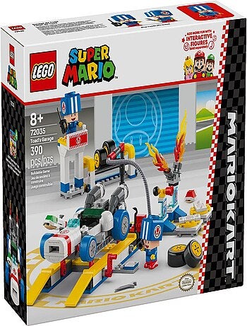 LEGO Super Mario - Garage de Toad pour Mario Kart - 72035